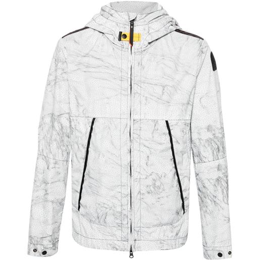 Parajumpers giacca impermeabile marmolada pr - bianco