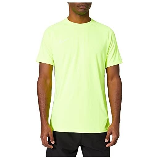 Nike dry academy19 top ss, maglietta uomo, verde (volt/white/white), s