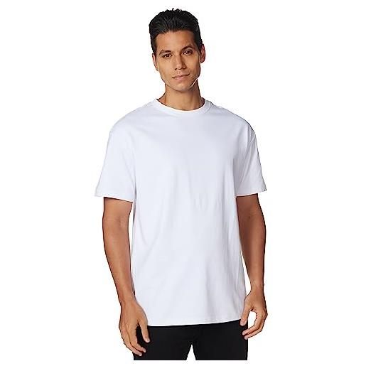 Urban Classics maglietta oversize, t-shirt uomo, bianco (white), xl
