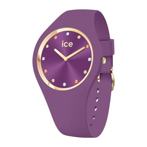 ICE-WATCH orologio analogico al quarzo uomo con cinturino in silicone 022286, viola (purple magic)