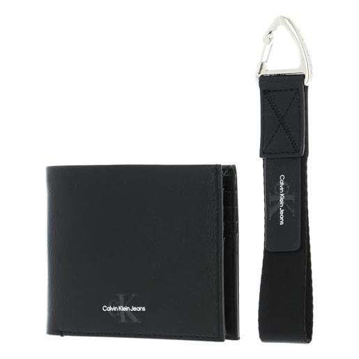 Calvin Klein gifting bifold/keyfob soft k50k511205, pacchetti regalo uomo, nero (black), os