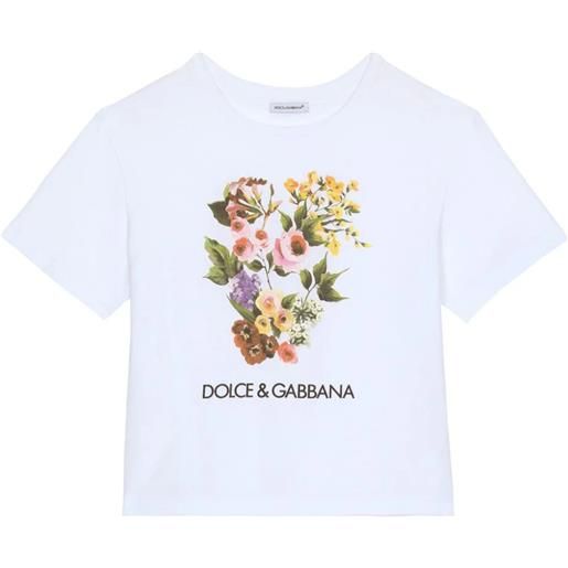 DOLCE & GABBANA KIDS t-shirt flower power