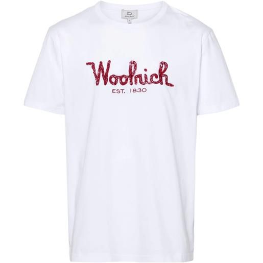 WOOLRICH t-shirt con logo