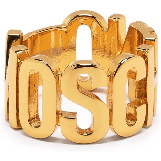 MOSCHINO anello lettering logo