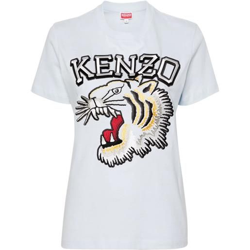 KENZO t-shirt ricamata tiger varsity