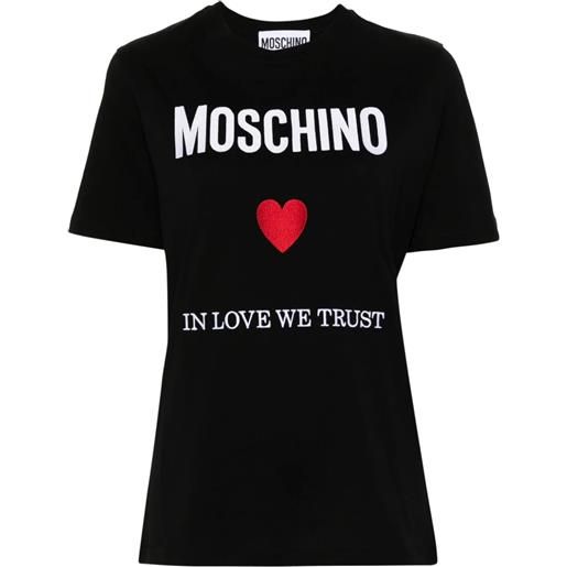 MOSCHINO t-shirt in love we trust