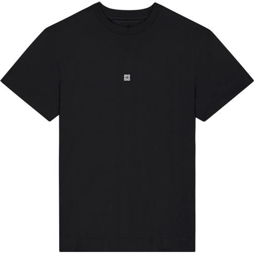 GIVENCHY t-shirt slim con ricamo 4g