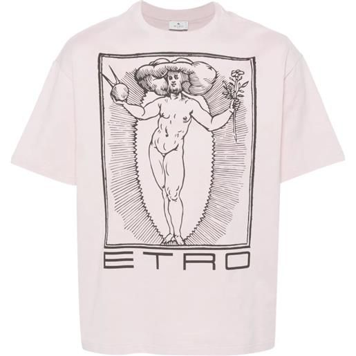 ETRO t-shirt stampa logo