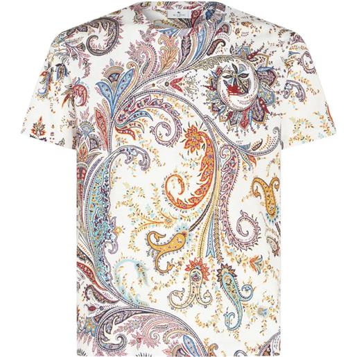 ETRO t-shirt con stampa paisley