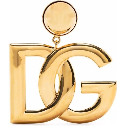 DOLCE & GABBANA orecchini con logo dg
