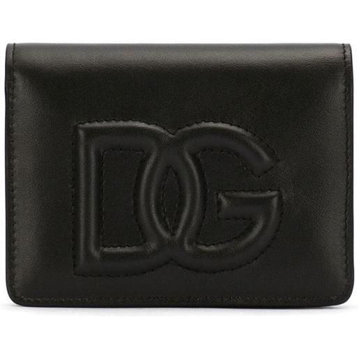 DOLCE & GABBANA portafoglio continental con dg logo