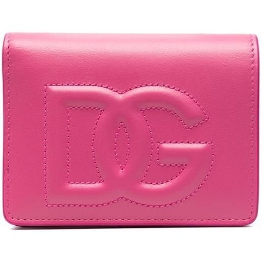 DOLCE & GABBANA portafoglio continental con dg logo