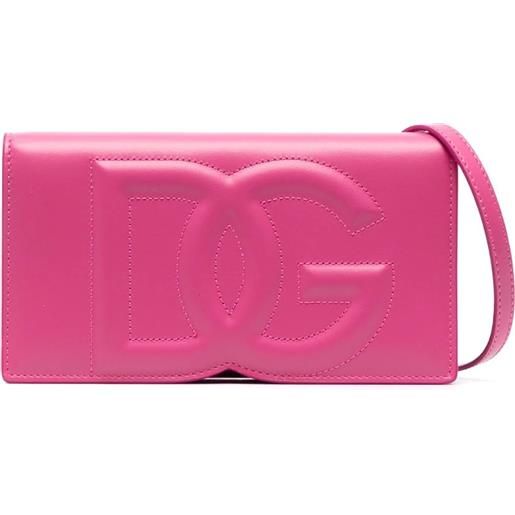 DOLCE & GABBANA borsa porta cellulare dg logo