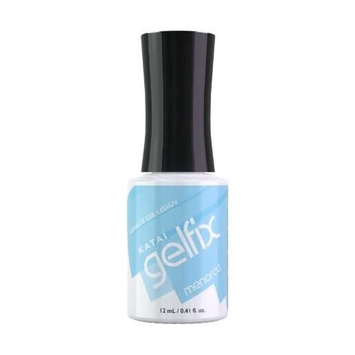 KATAI GELFIX minorca, smalto semipermanente per unghie gel uv led, smalto gel 12 ml colore blu