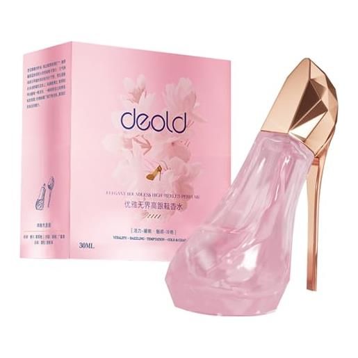 dewdat profumi per donna 30 ml spray acqua profumi design scarpe tacco alto profumi profumati profumati profumi lunga durata, fresco e naturale, regalo per donna