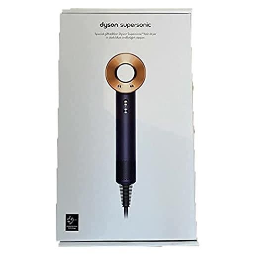 Generic dyson supersonic hair dryer - special edition (prussian blue/ rich copper) - uk/eu 230 v