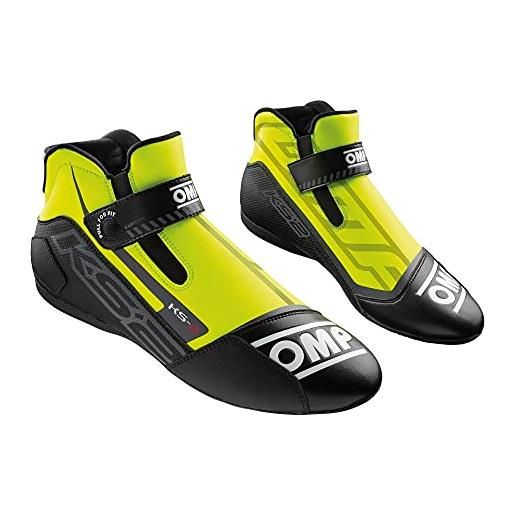 Omp scarpe ks-2 my2021 giallo/nero taglia 32, mocassino unisex-adulto, standard, eu