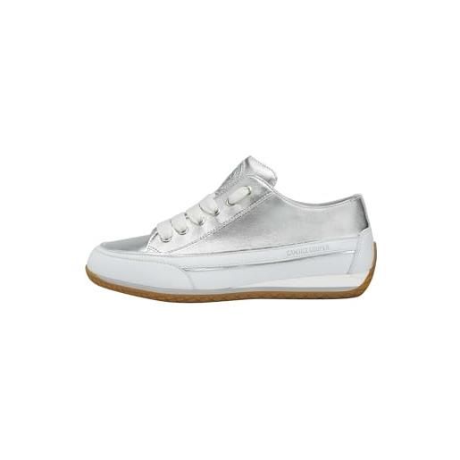 Candice Cooper janis strip chic s, scarpe con lacci donna, bianco (white), 35 eu