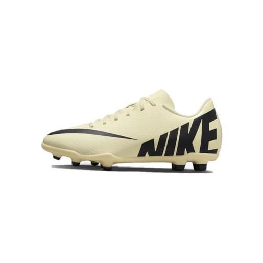 Nike vapor 15 club, scarpe da calcio unisex-bambini, bright crimson white black, 34 eu