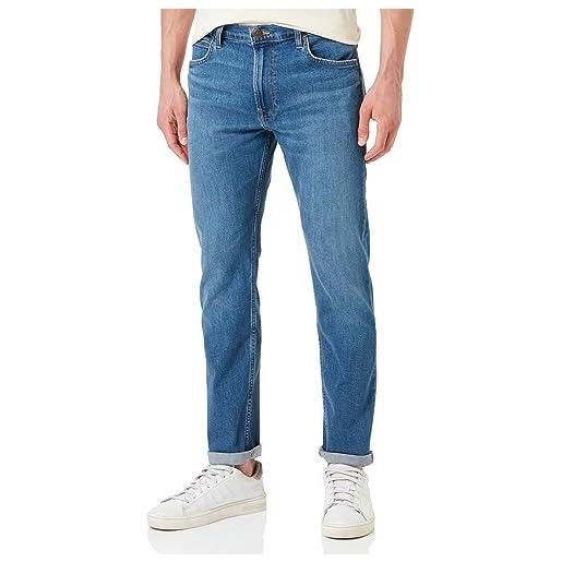 Lee cavaliere jeans, blu solare, 31w x 34l uomo
