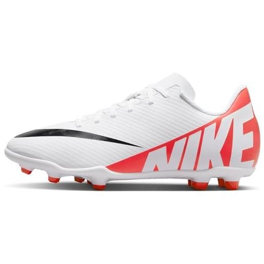 Nike vapor 15 club, scarpe da calcio, black chrome hyper royal, 34 eu
