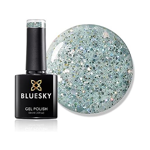 BLUESKY nail polish bluesky shellac smint blz dazzling glitter gel uv - 10ml