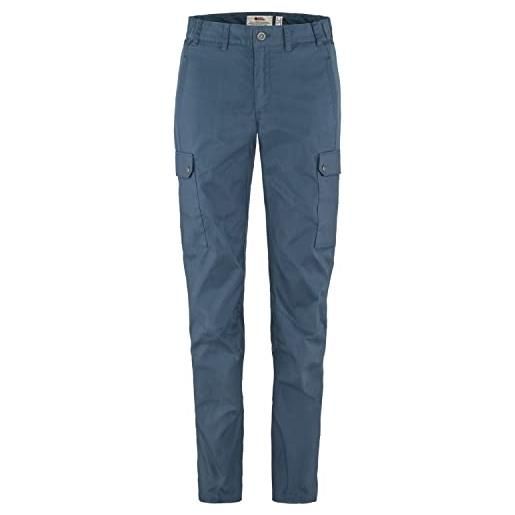 Fjallraven 84775-534 stina trousers w pantaloni sportivi donna indigo blue taglia 42/l