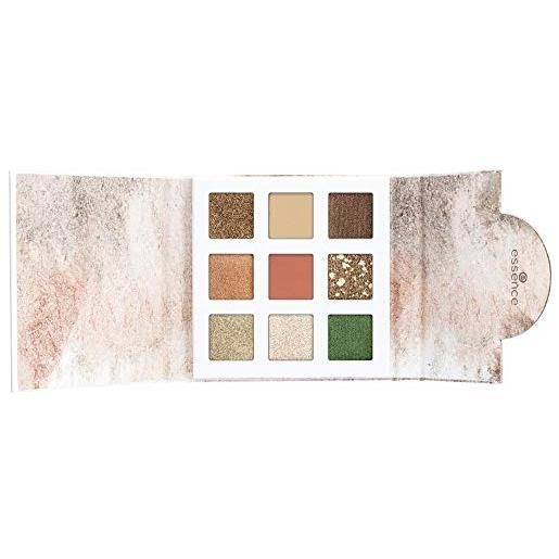 ESSENCE my power is 02 earth ESSENCE palette make up ombretti donna 7,2 gr palette