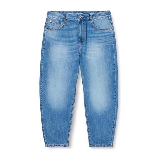 United Colors of Benetton pantalone 47yfde00i, jeans donna, denim 904, 35