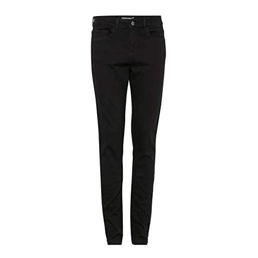 b.young lola luni jeans, nero, 33w / 32l donna
