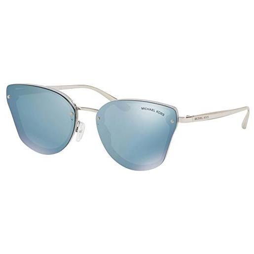 Michael Kors 0mk2068 occhiali da sole, grigio (silver glitter), 58 donna