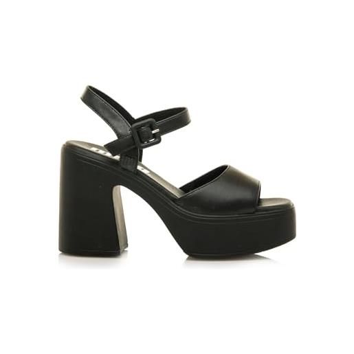 MTNG 59597, sandal donna, black, 39 eu