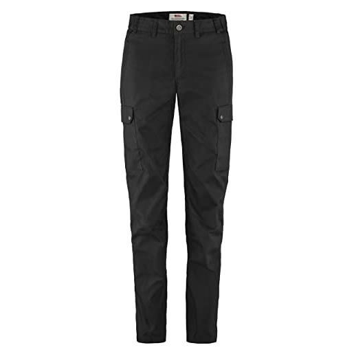 Fjallraven 84775-550 stina trousers w pantaloni sportivi donna black taglia 36/r