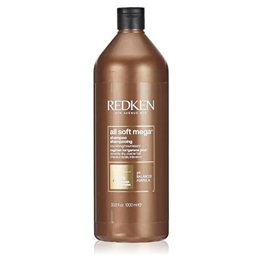 Redken all soft mega shampoo nourishment for severely dry hair 1000