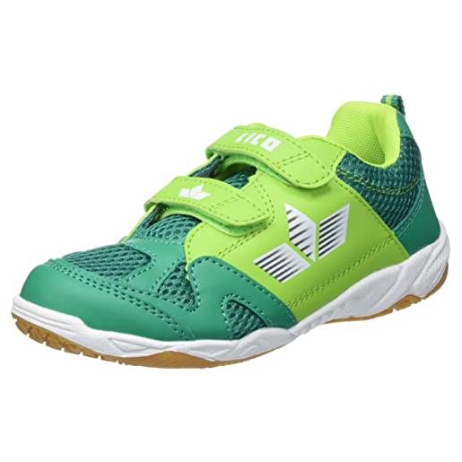 Lico sport v, scarpe da ginnastica, verde limone bianco, 40 eu