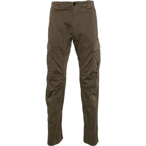 CP COMPANY stretch sateen ergonomic lens cargo pants