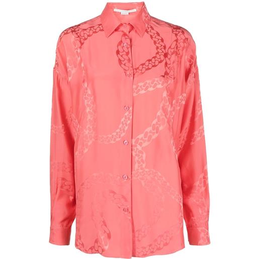 Stella McCartney camicia con stampa - rosa