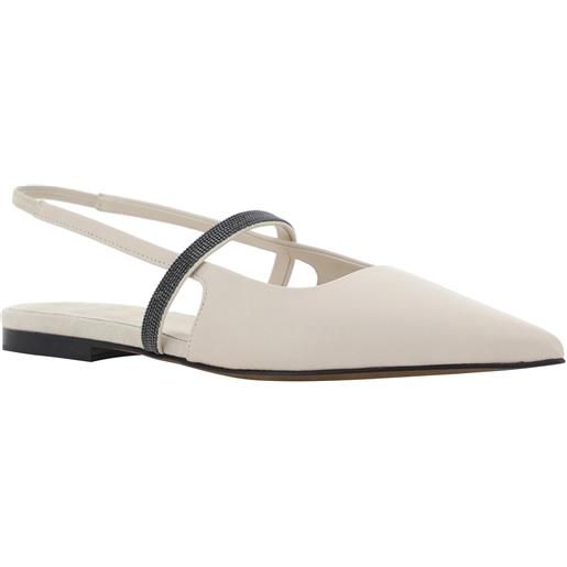 Brunello cucinelli slingback scarpe basse