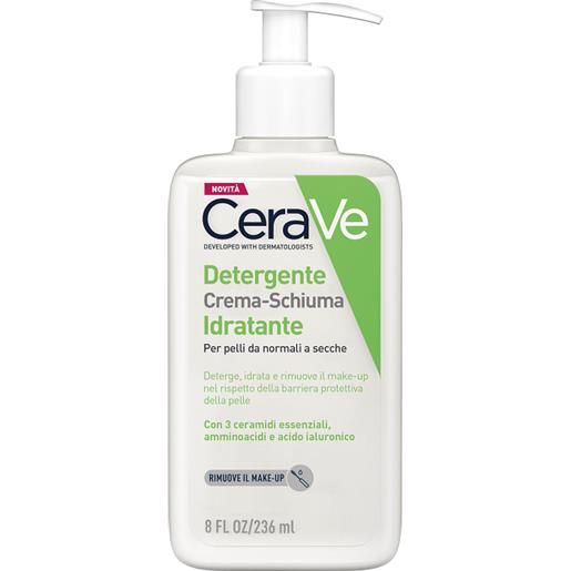 CERAVE (L'Oreal Italia SpA) cerave cream to foam cleanser 236 ml - cerave - 982413508