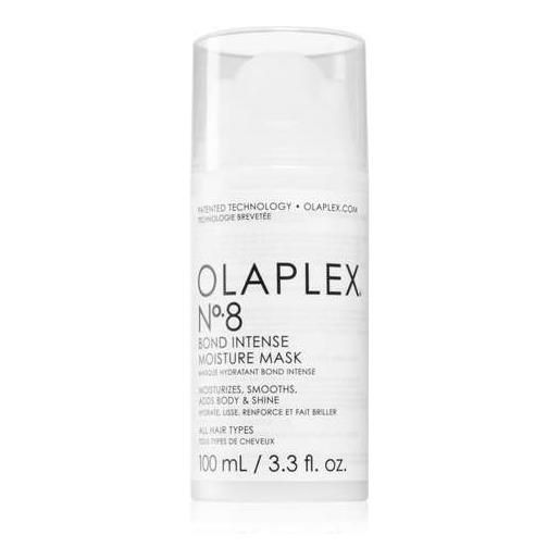 OLAPLEX n8 maschera rigenerante e idratante capelli brillanti e morbidi 100 ml
