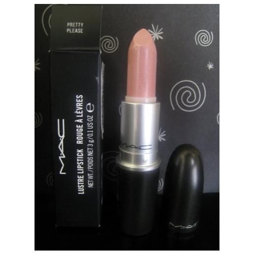 MAC lustre lipstick, pretty please, 1 unità