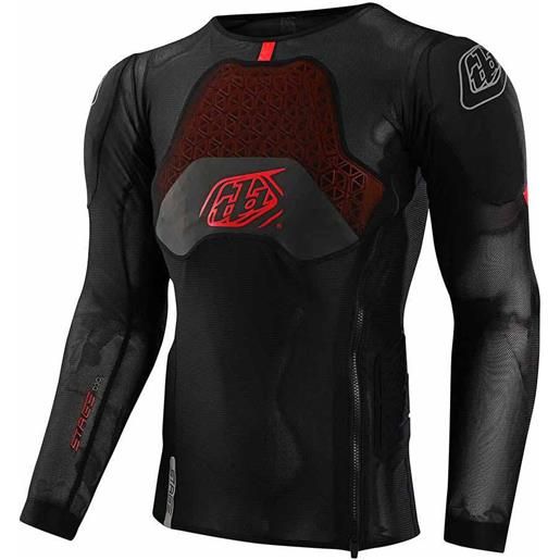 Troy Lee Designs stage ghost d30 long sleeve base layer nero s uomo