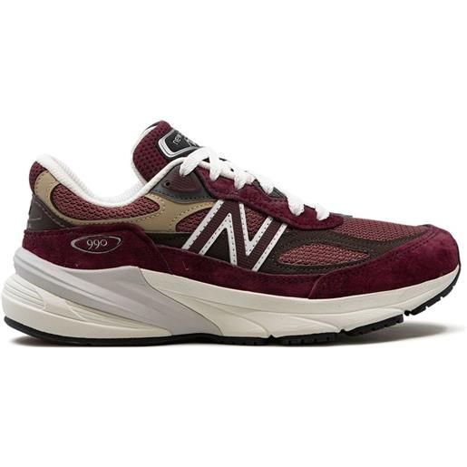 New Balance sneakers 990v6 made in usa - rosso