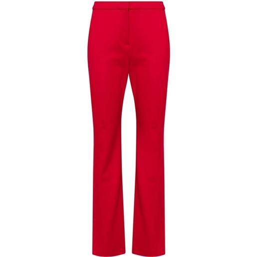 Karl Lagerfeld pantaloni con spacco - rosso
