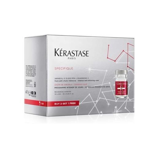 Kérastase kerastase specifique kit aminexil anticaduta donna 30*6ml novita' 2024 - fiale anticaduta capelli fragili propensi alla caduta