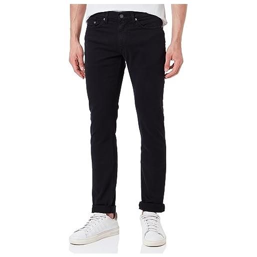 GANT slim desert jeans, jeans uomo, nero ( black ), 32w / 32l