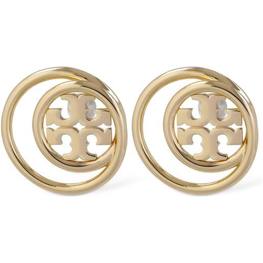 TORY BURCH orecchini miller con due anelli