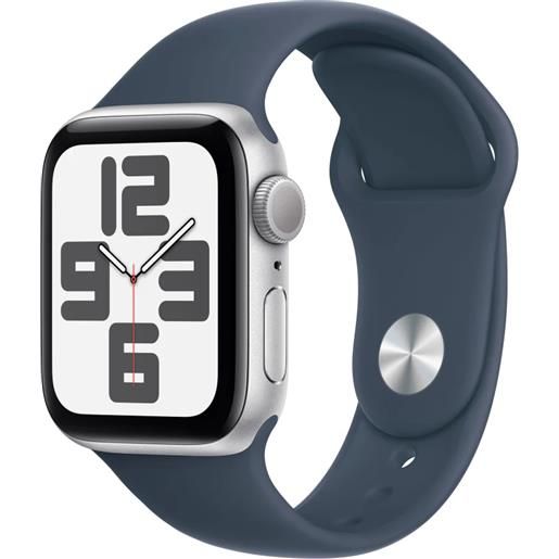 Apple smartwatch Apple watch se oled 40 mm digitale 324 x 394 pixel touch screen argento wi-fi gps (satellitare) [mre13qf/a]