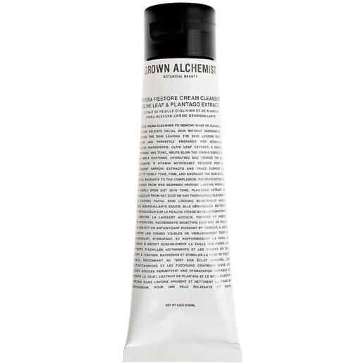 Grown Alchemist crema viso detergente olive leaf & plantago extract (hydra-restore cream cleanser) 100 ml