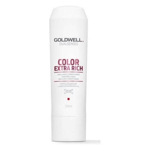 Goldwell balsamo per capelli colorati ribelli dualsenses color extra rich (brilliance conditioner) 1000 ml